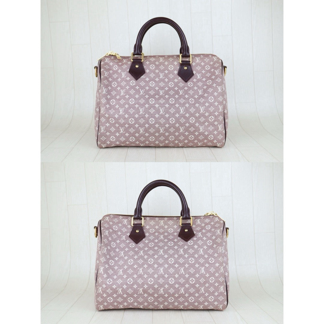 Very Good ( Rank A) ｜ LV Monogram Denim Speedy 30 Hand Bag With Shoulder Strap｜H25032101