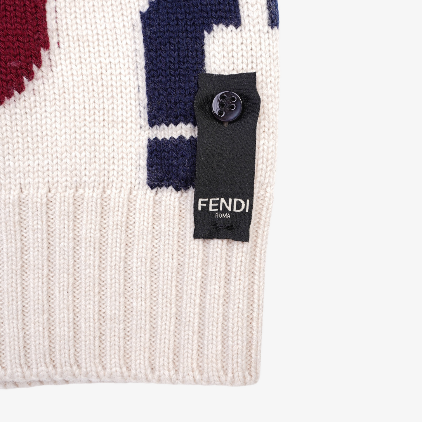 Fendi Womens Knit Jumper Multicolour IT 54 / UK XXL