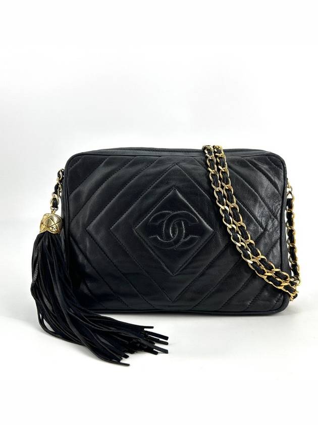 Timeless Lambskin Cross Bag Camera Chanel