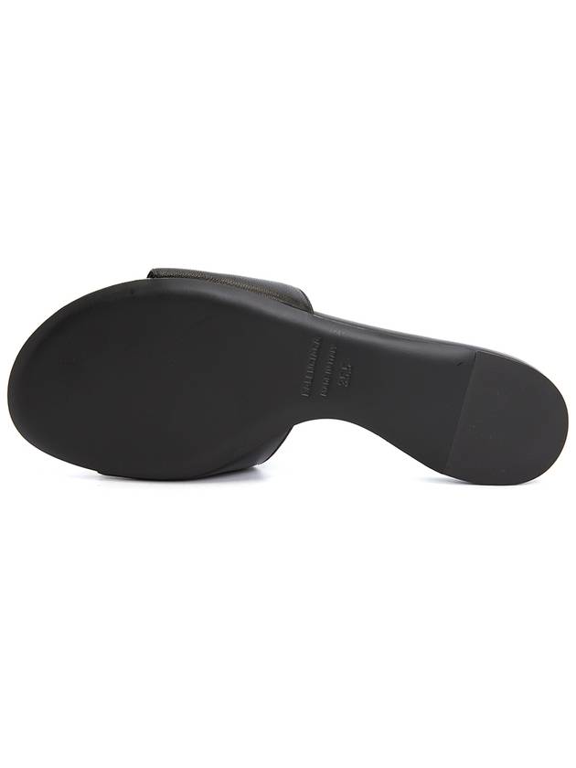 Luxury Balenciaga  Groupie Slippers Black