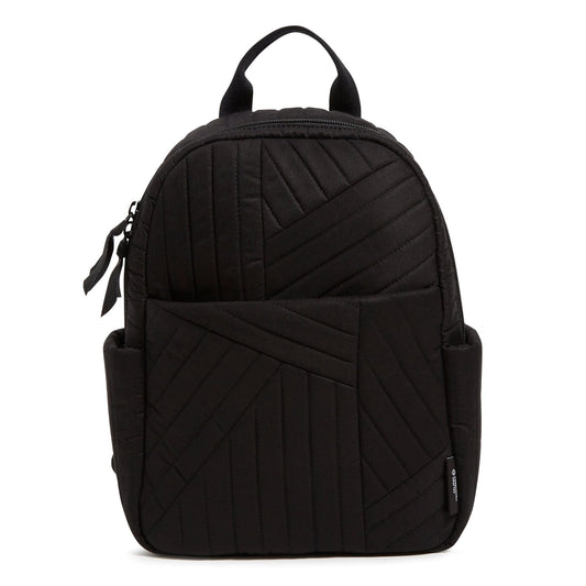Small Backpack-Black-Image 1-Vera Bradley