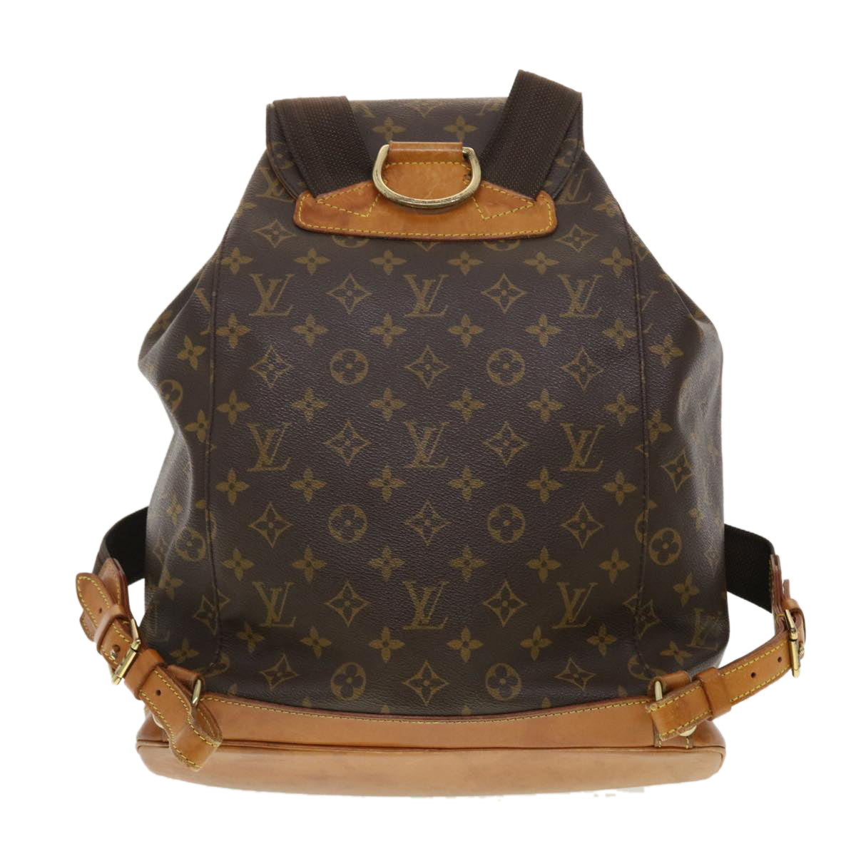 LOUIS VUITTON Monogram Montsouris GM Backpack M51135 LV Auth 39314