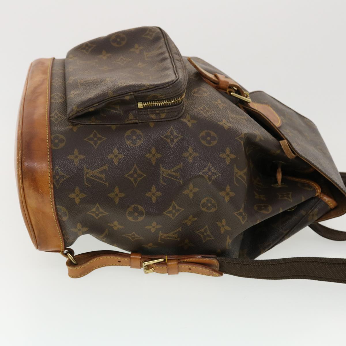 LOUIS VUITTON Monogram Montsouris GM Backpack M51135 LV Auth 39314
