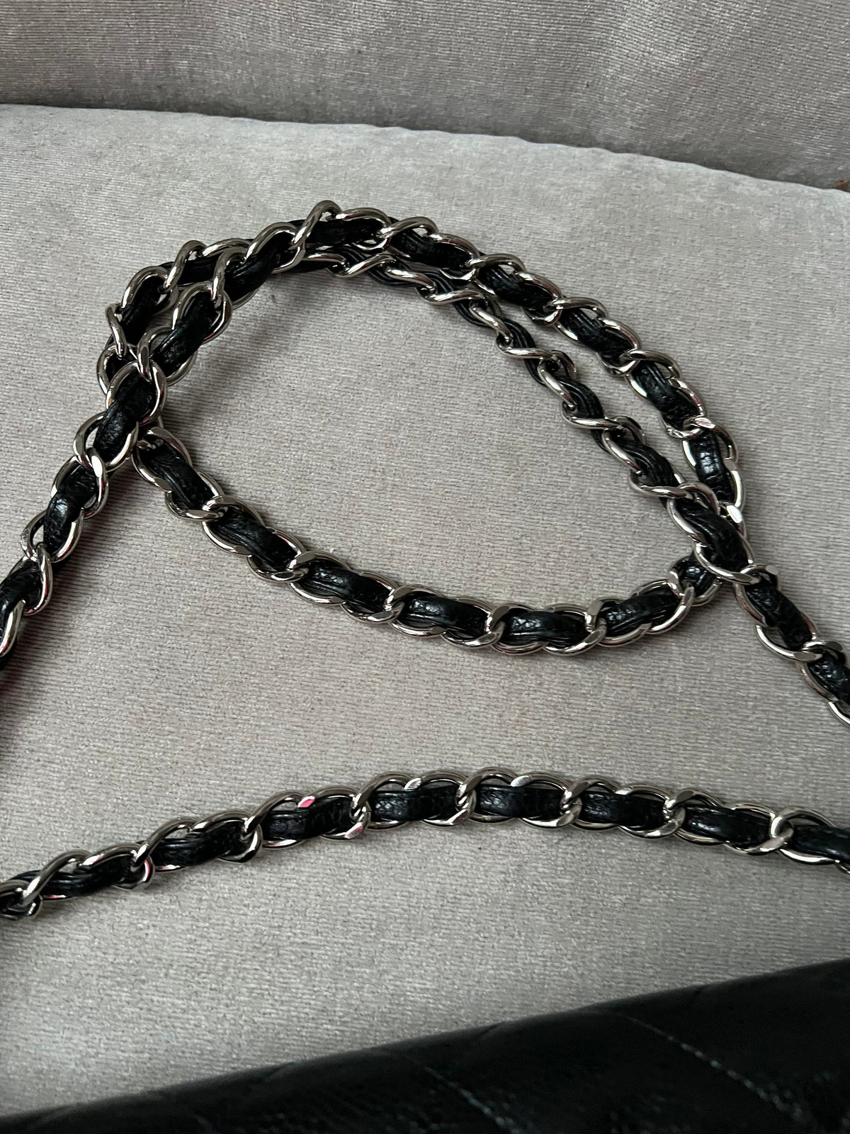 Chanel Maxi Double Flap in Black Caviar