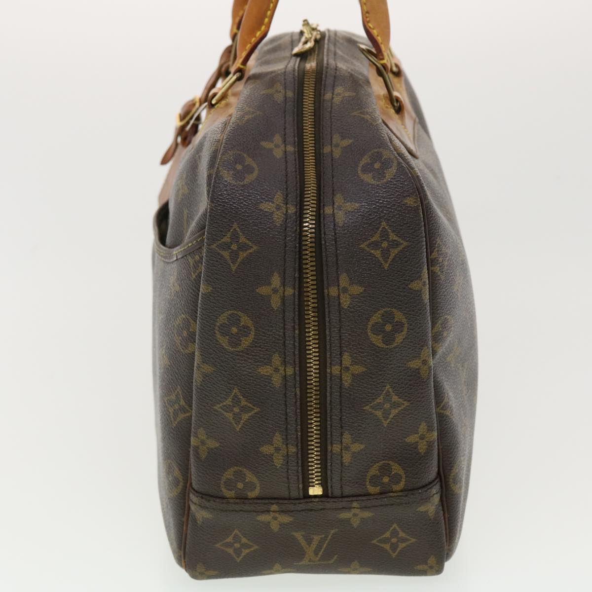 LOUIS VUITTON Monogram Deauville Hand Bag M47270 LV Auth 39462