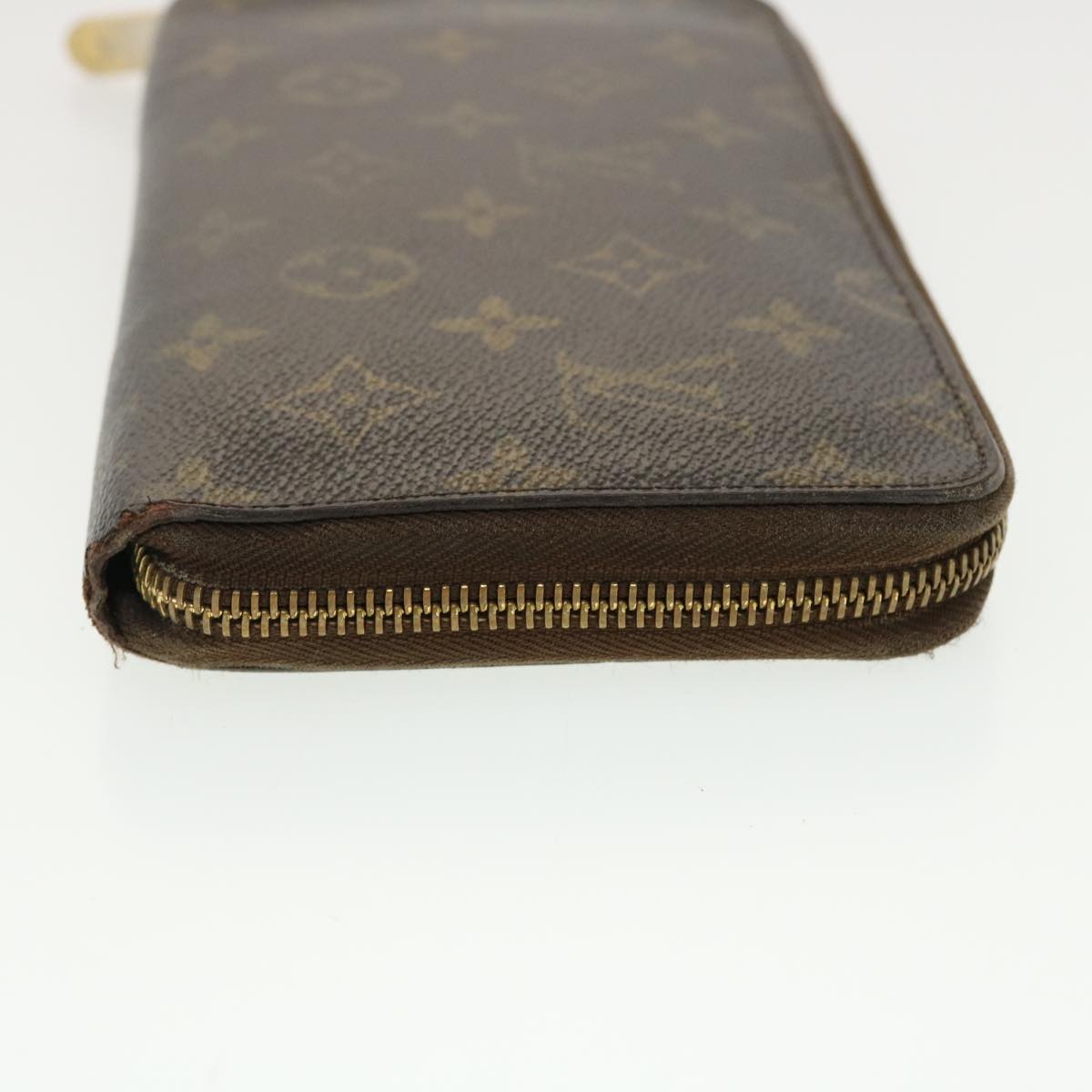 LOUIS VUITTON Monogram Zippy Organizer Long Wallet M62581 LV Auth 39479