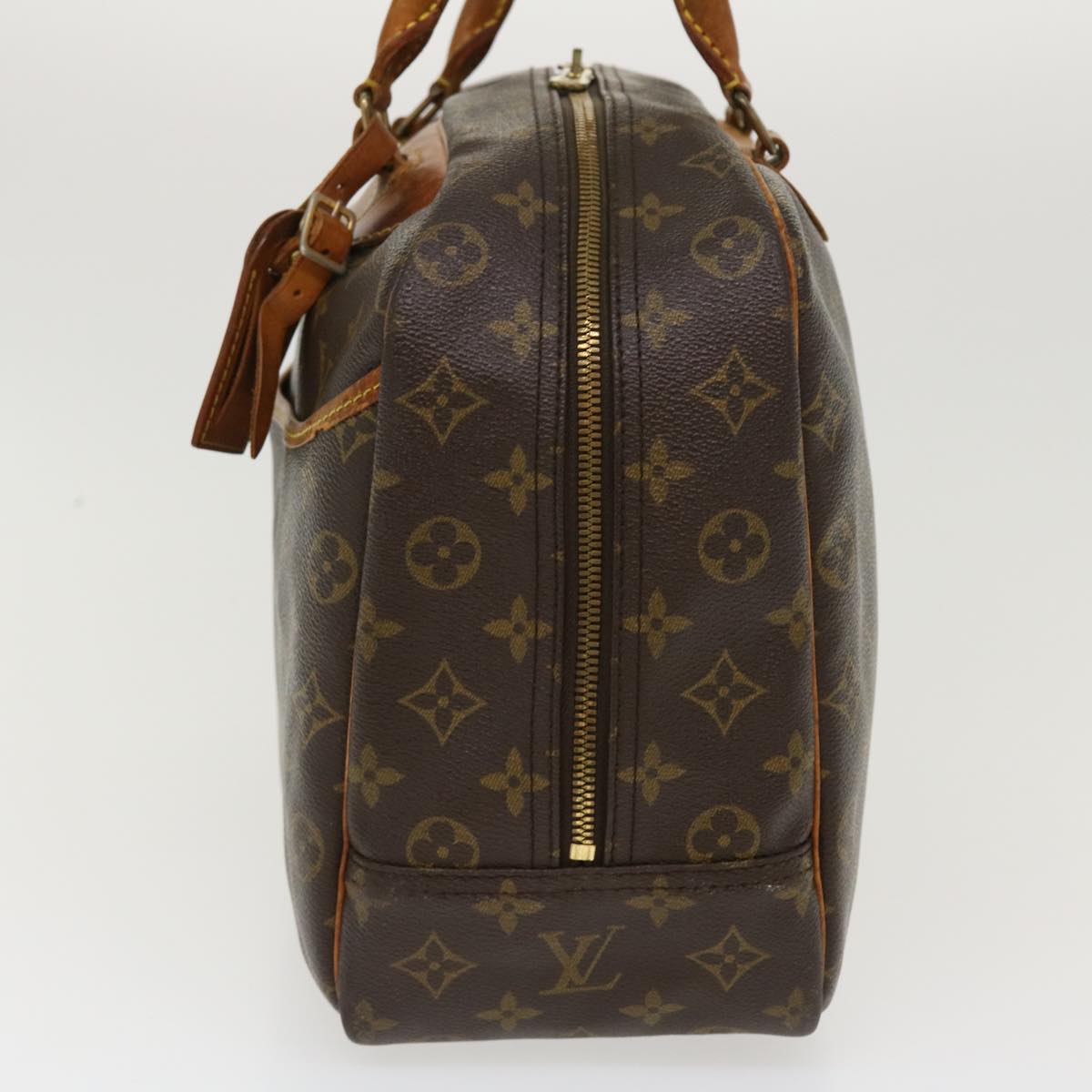 LOUIS VUITTON Monogram Deauville Hand Bag M47270 LV Auth 39526