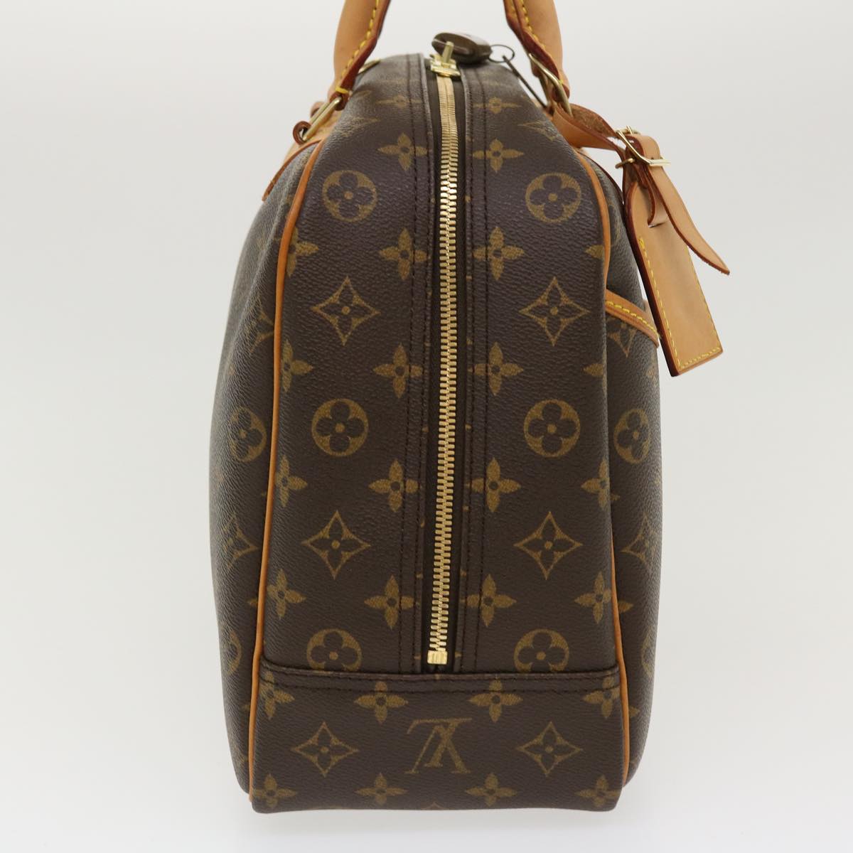 LOUIS VUITTON Monogram Deauville Hand Bag M47270 LV Auth 39669