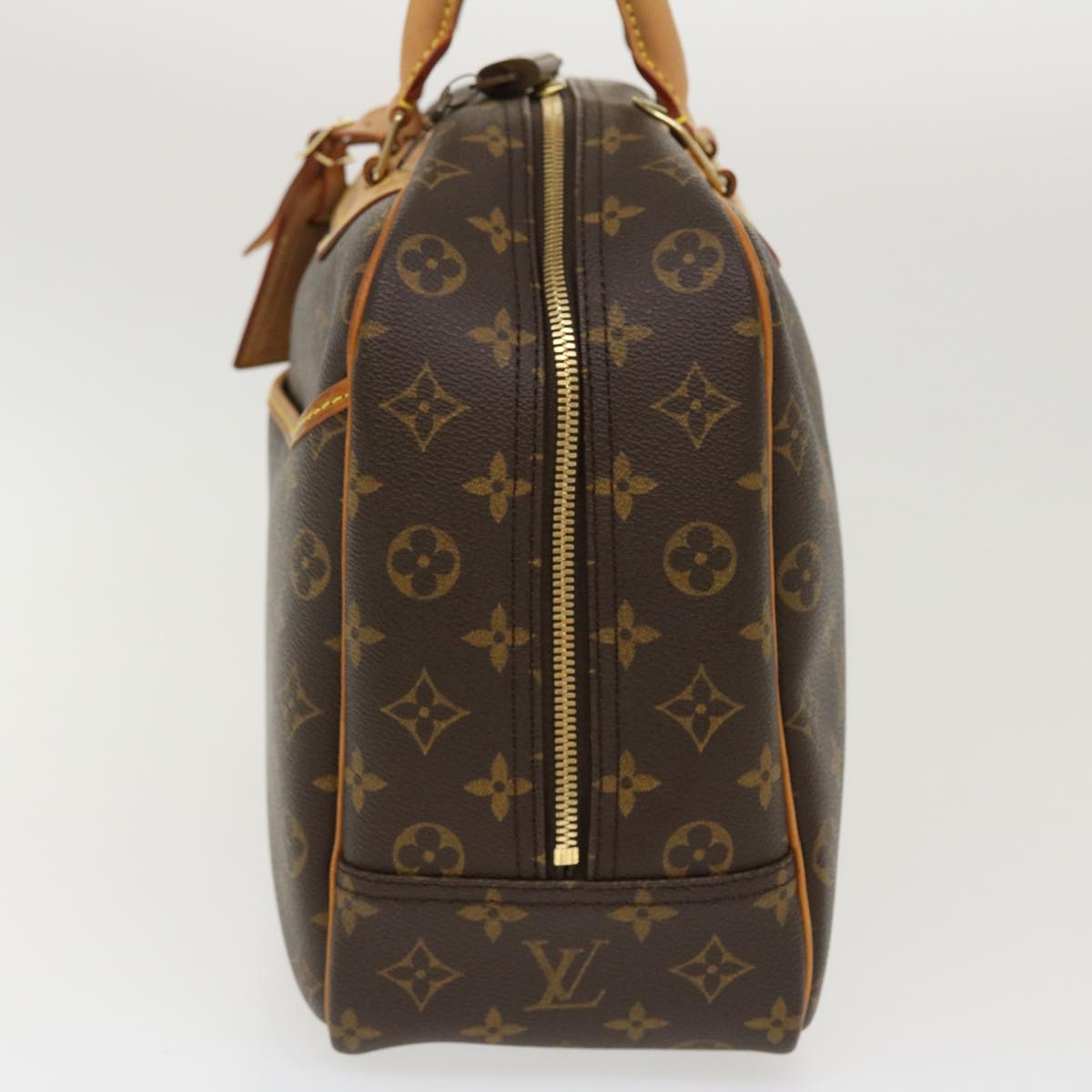 LOUIS VUITTON Monogram Deauville Hand Bag M47270 LV Auth 39669