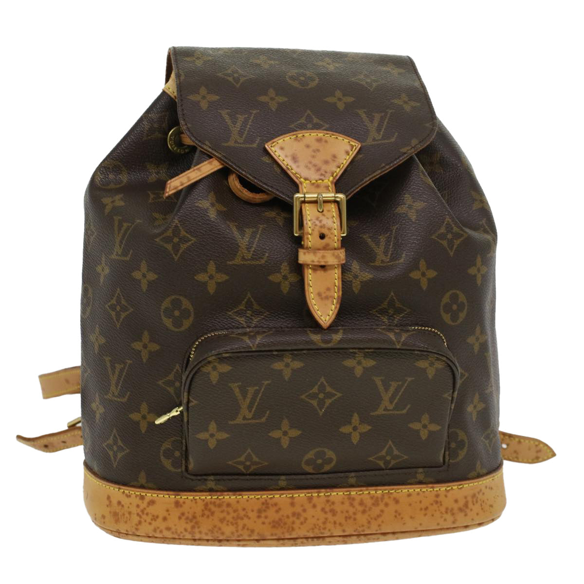 LOUIS VUITTON Monogram Montsouris MM Backpack M51136 LV Auth 39698