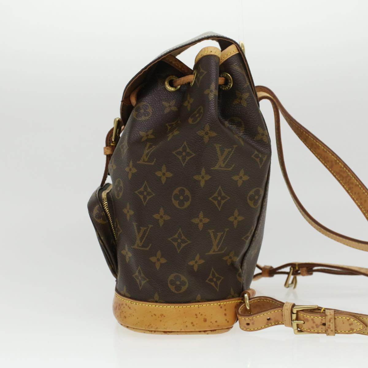 LOUIS VUITTON Monogram Montsouris MM Backpack M51136 LV Auth 39698