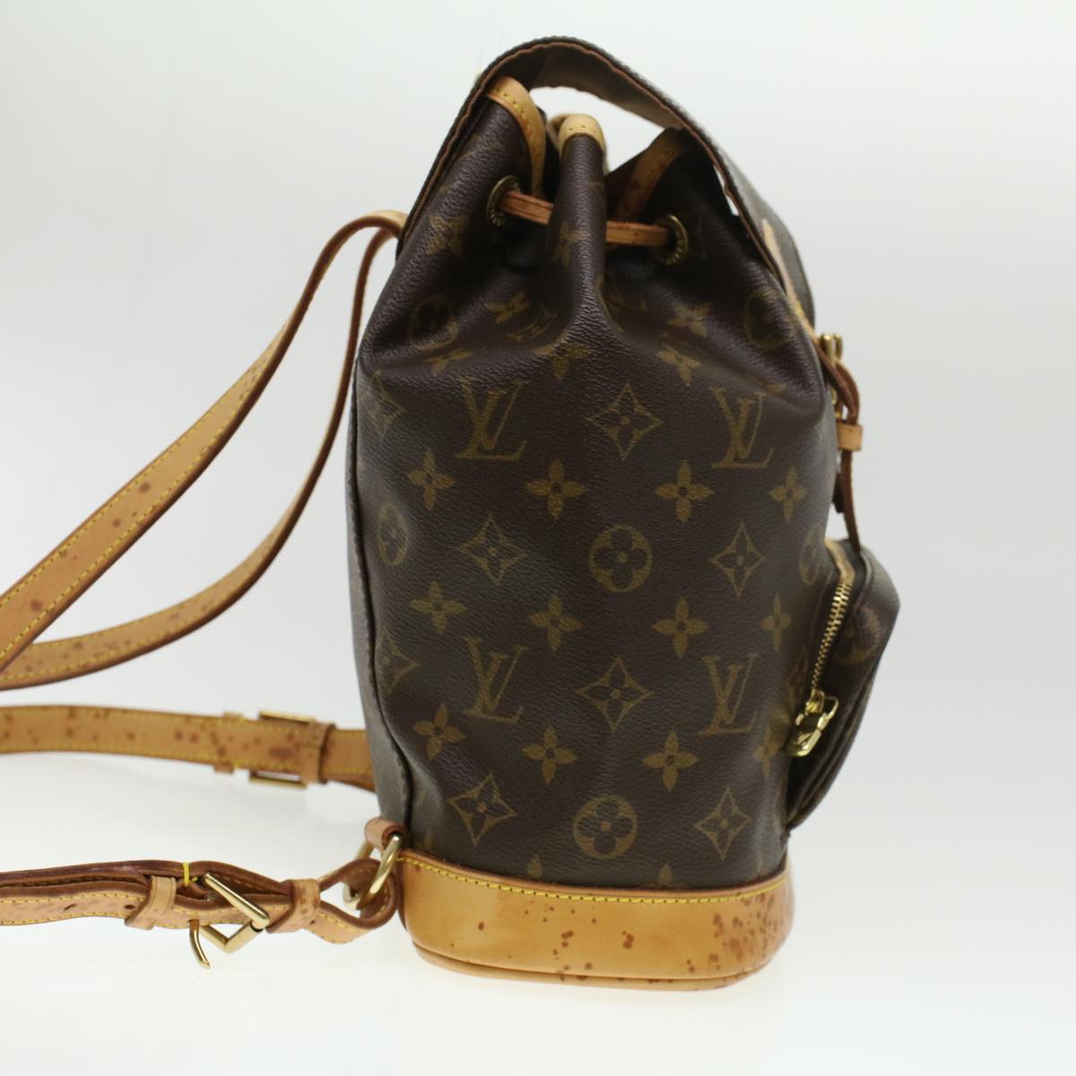 LOUIS VUITTON Monogram Montsouris MM Backpack M51136 LV Auth 39698