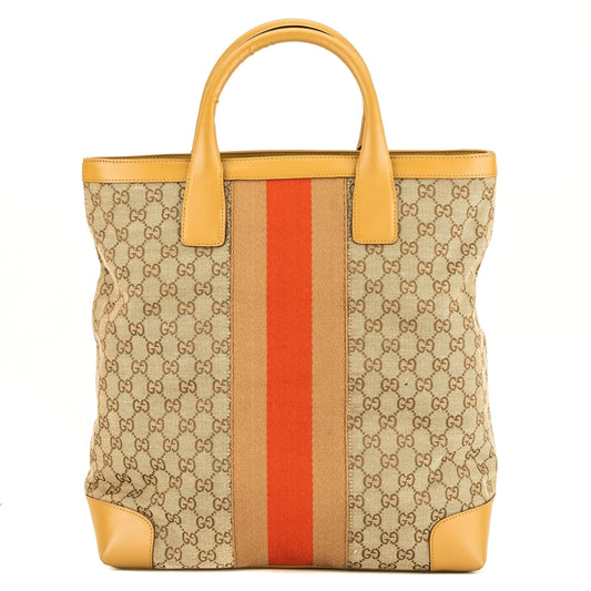 G*G GG Monogram Large Web Tote (3970011)