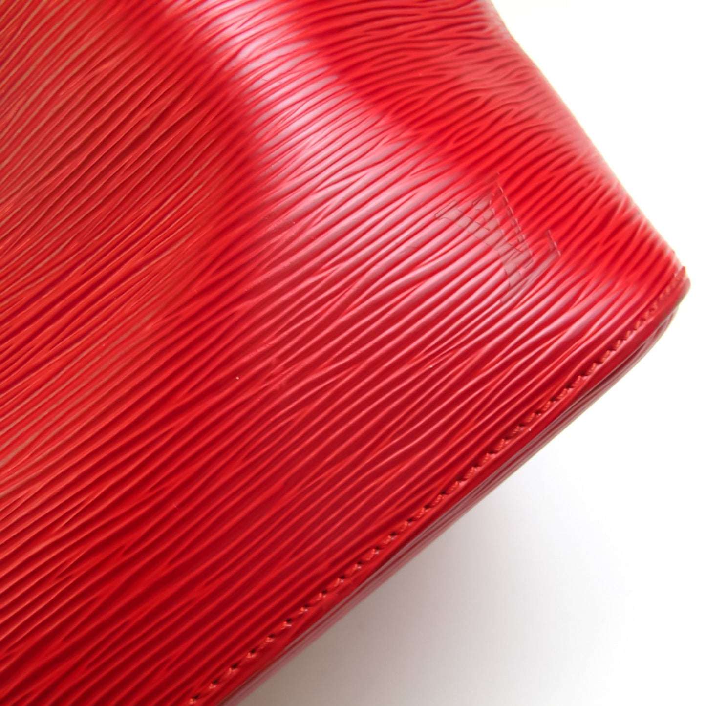 Louis Vuitton Red Leather Petit Noe shoulder bag