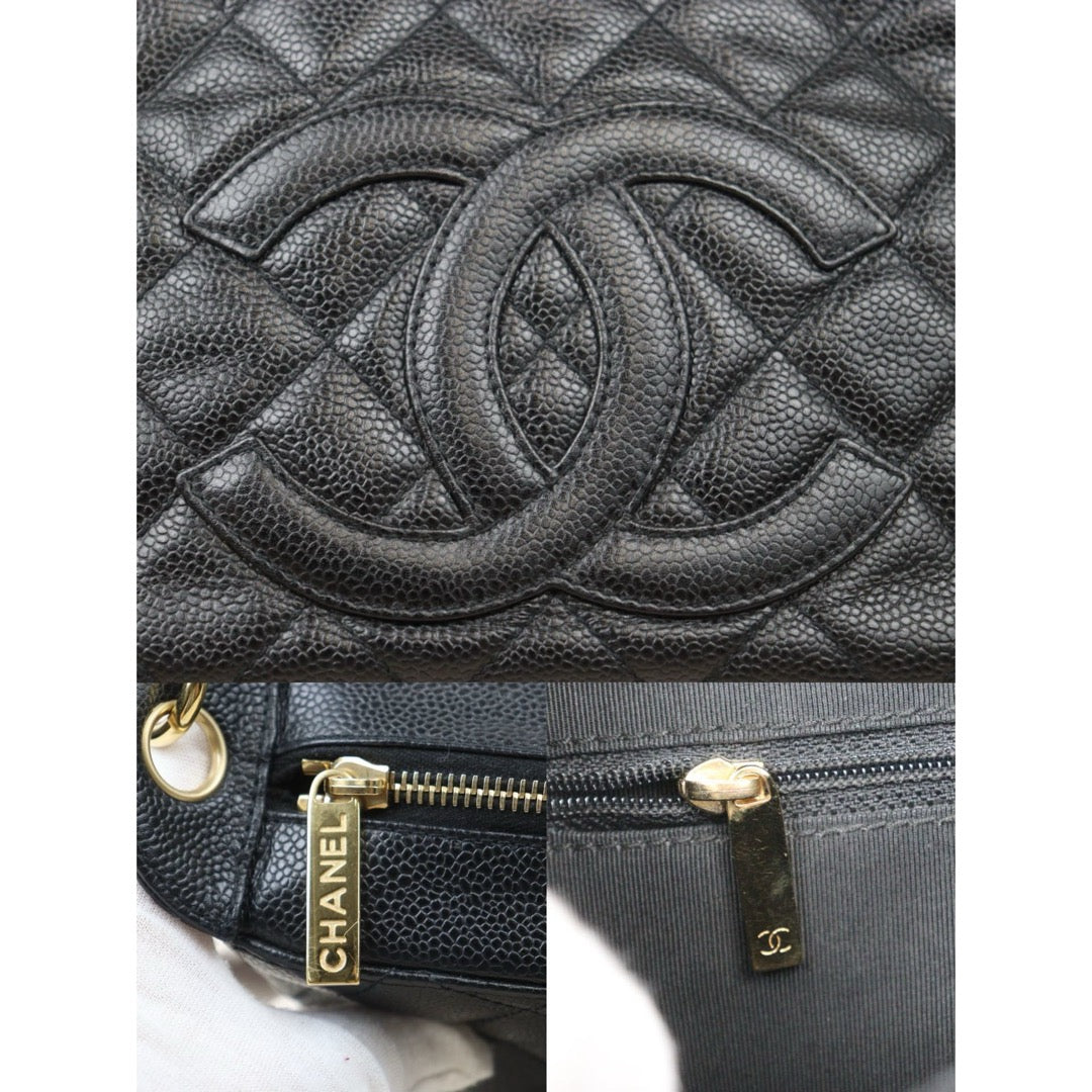 Good ( Rank AB)｜ CHANEL Half Moon Shoulder Bag Black Made In 2004-2005Year  ｜VT25030113