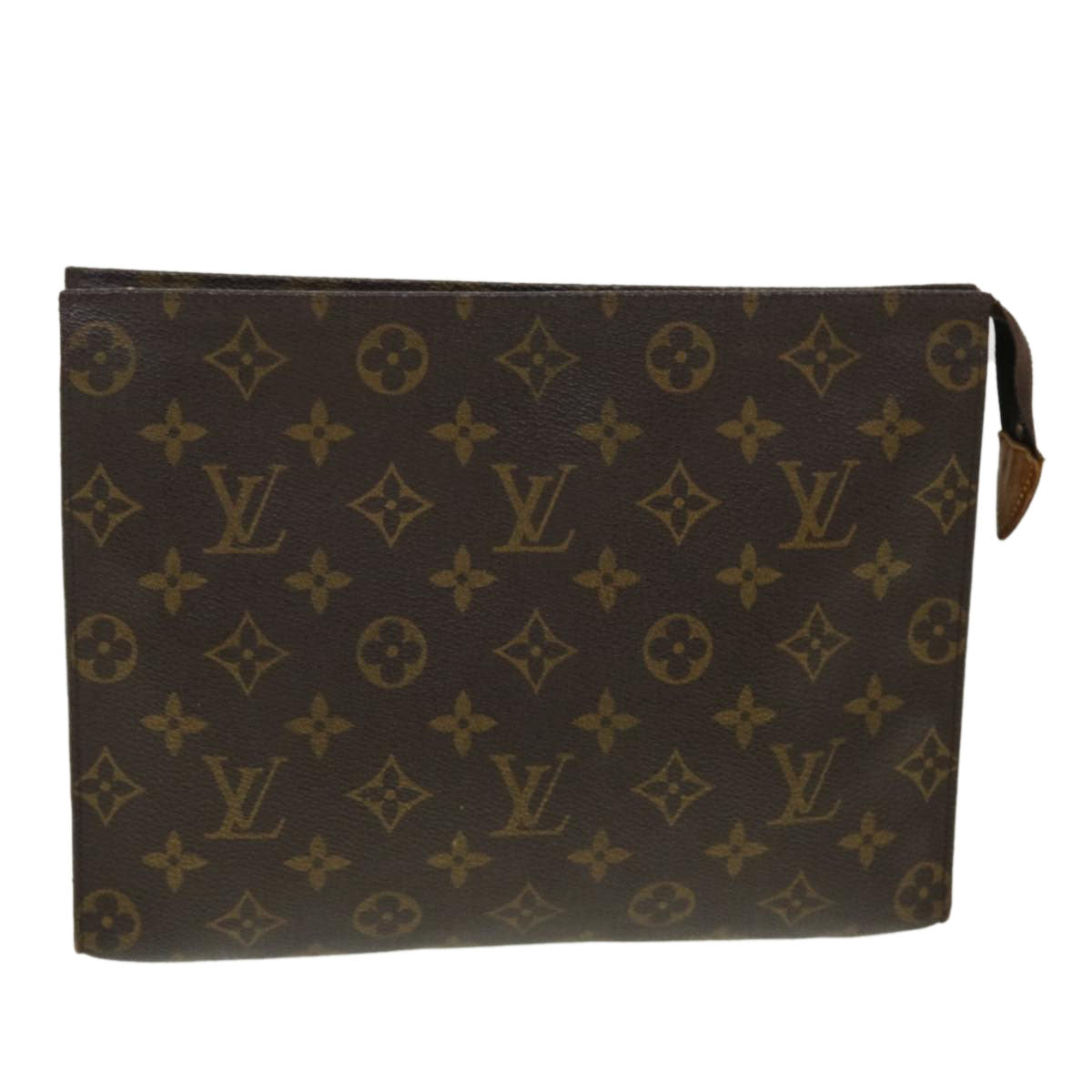 LOUIS VUITTON Monogram Poche Toilette 26 Pouch M47542 LV Auth 39890