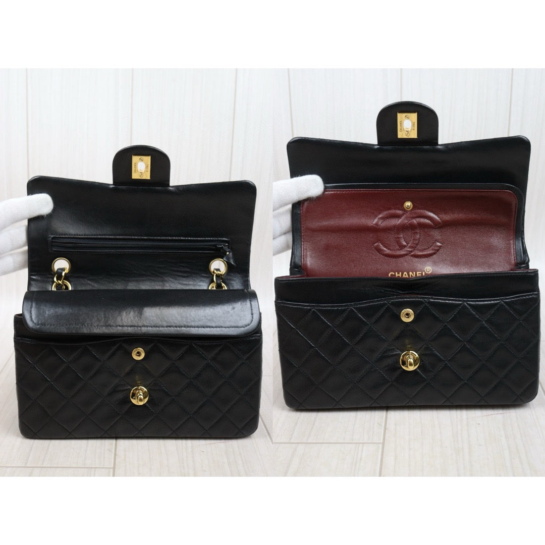 Good ( Rank AB)｜ CHANEL Matrasse Double Flap 23 Shoulder Bag Small Made In 1996～1997 Year｜25051328
