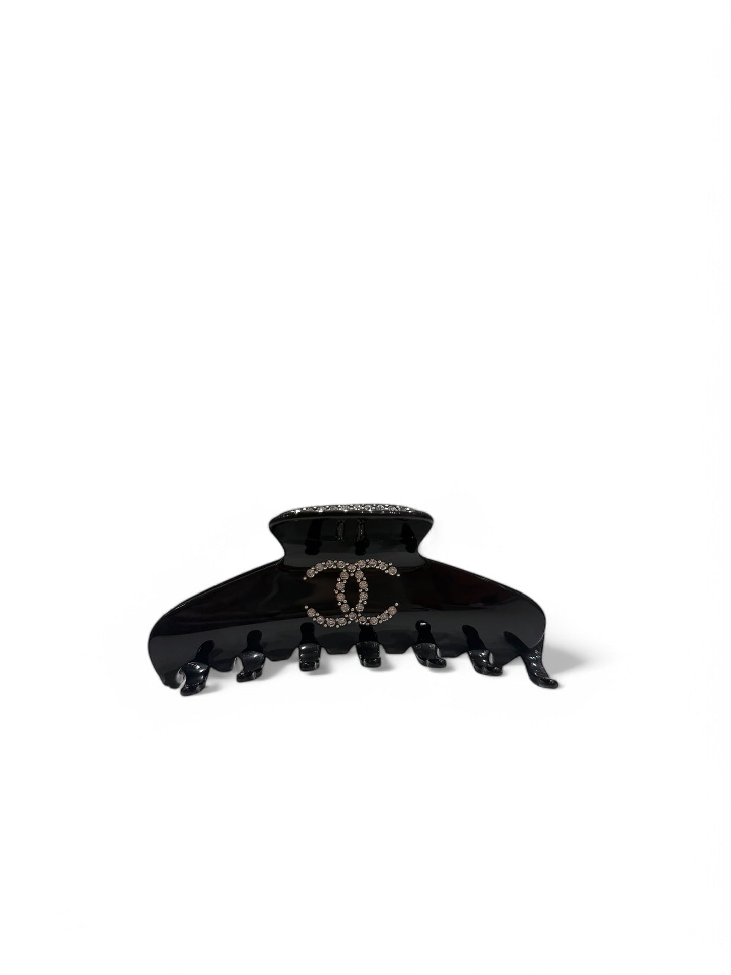 Chanel - Pince à Cheveux CC strass Swarovski