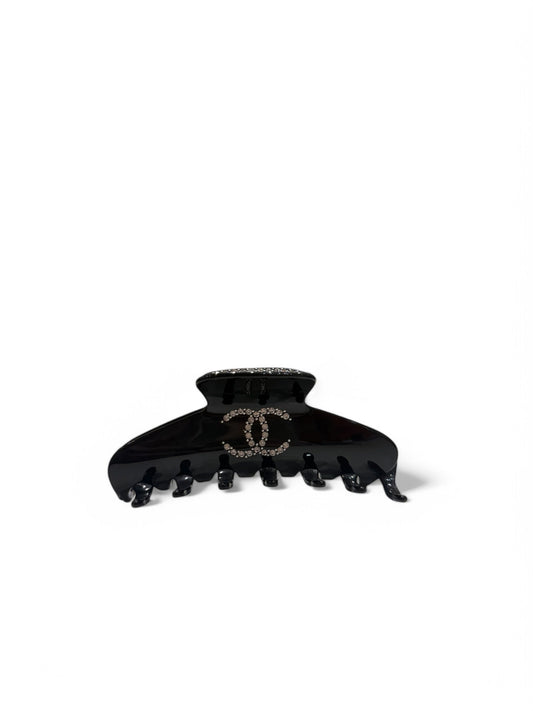 Chanel - Pince à Cheveux CC strass Swarovski