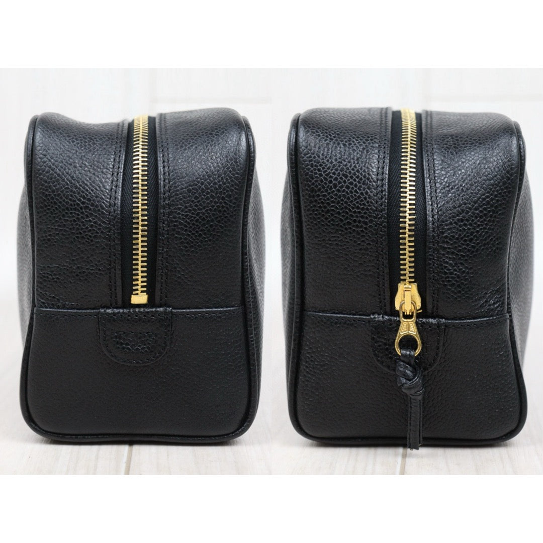 Very Good ( Rank A)｜ CHANEL Caviar Skin Vanity Handbag  Made In 1996～1997Year ｜25042101