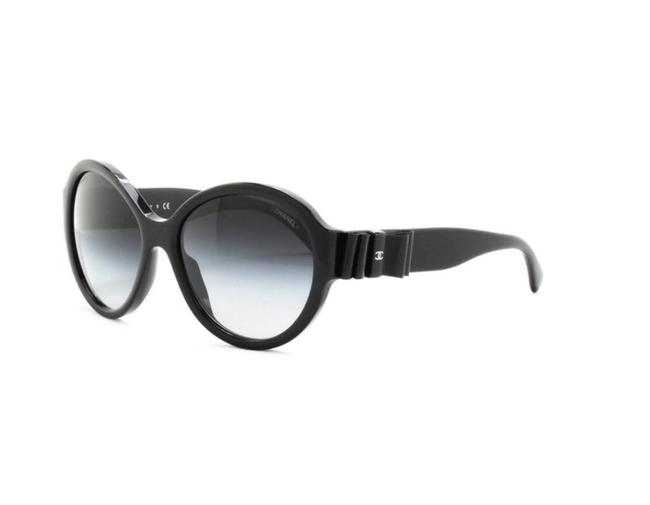 Chanel Interlocking Bow & Logo Sunglasses