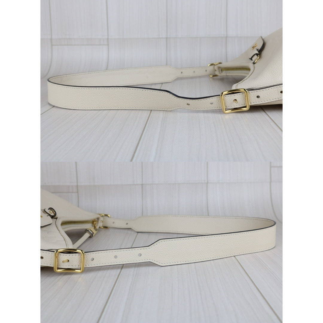 Very Good ( Rank A) ｜LV Monogram Leather Empreinte carryall PM White Shoulder Bag｜B25012202