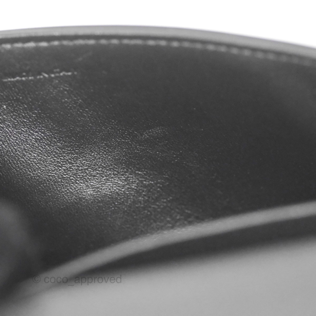 Celine Triomphe Shoulder Bag Black Calfskin