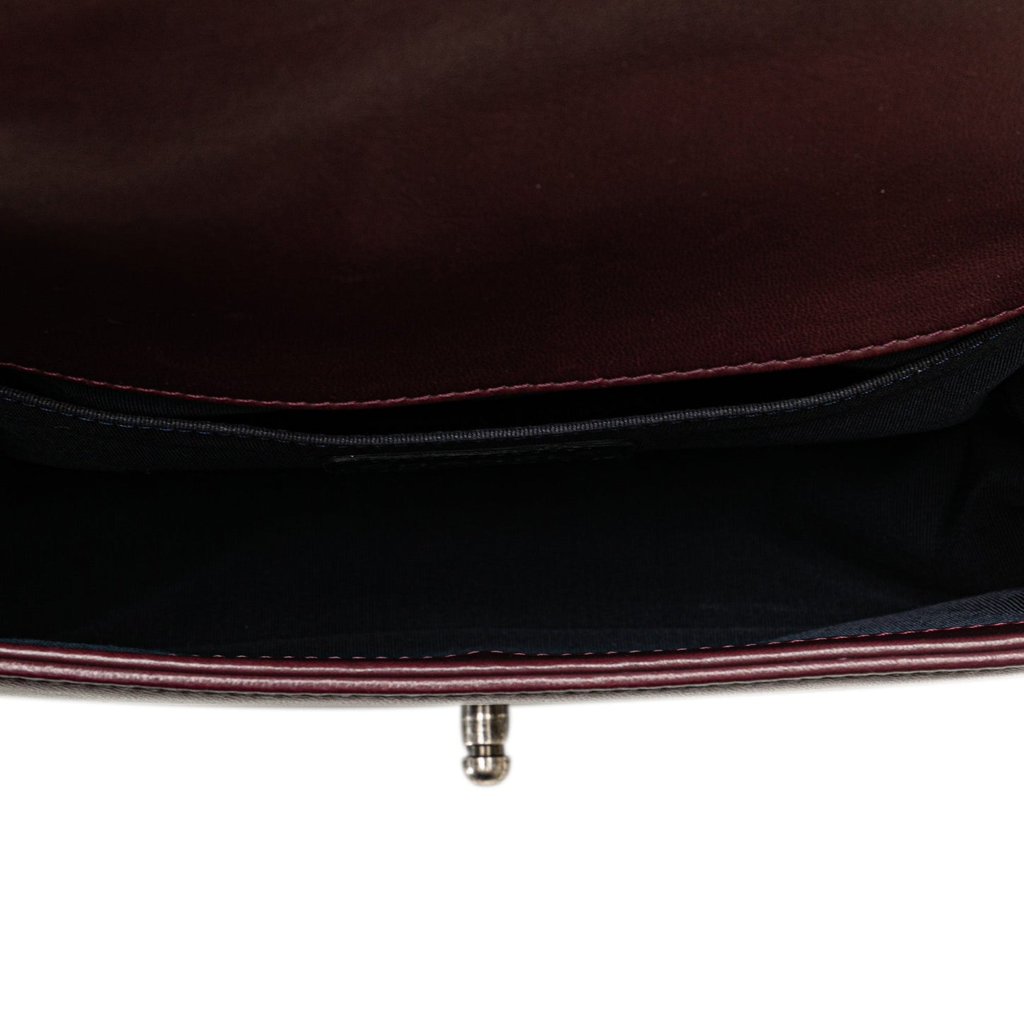 Red Chanel Medium Velvet and Tweed Boy Flap Shoulder Bag