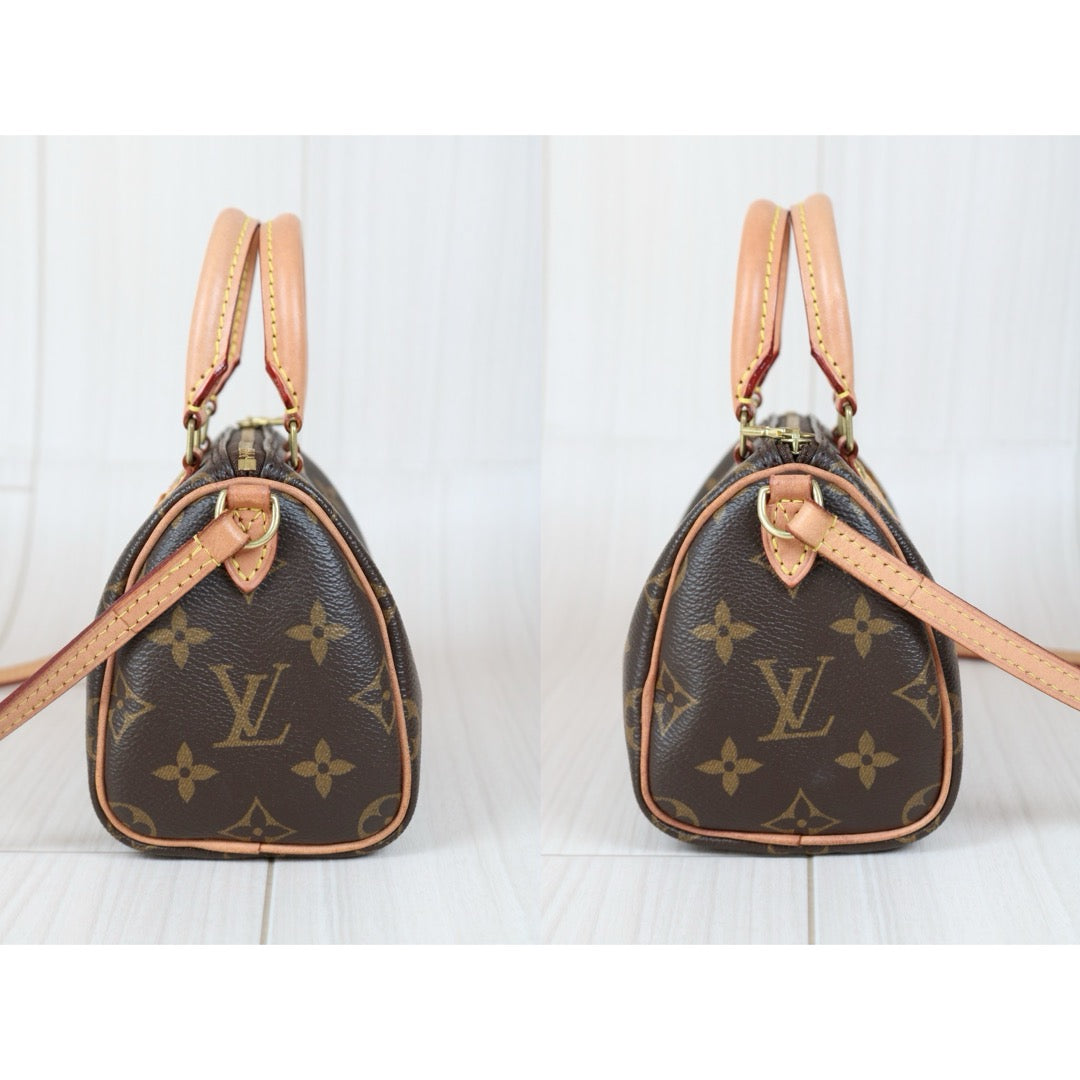 Very Good ( Rank A)｜LV Monogram Nano Speedy  Shoulder Bag｜S24091501