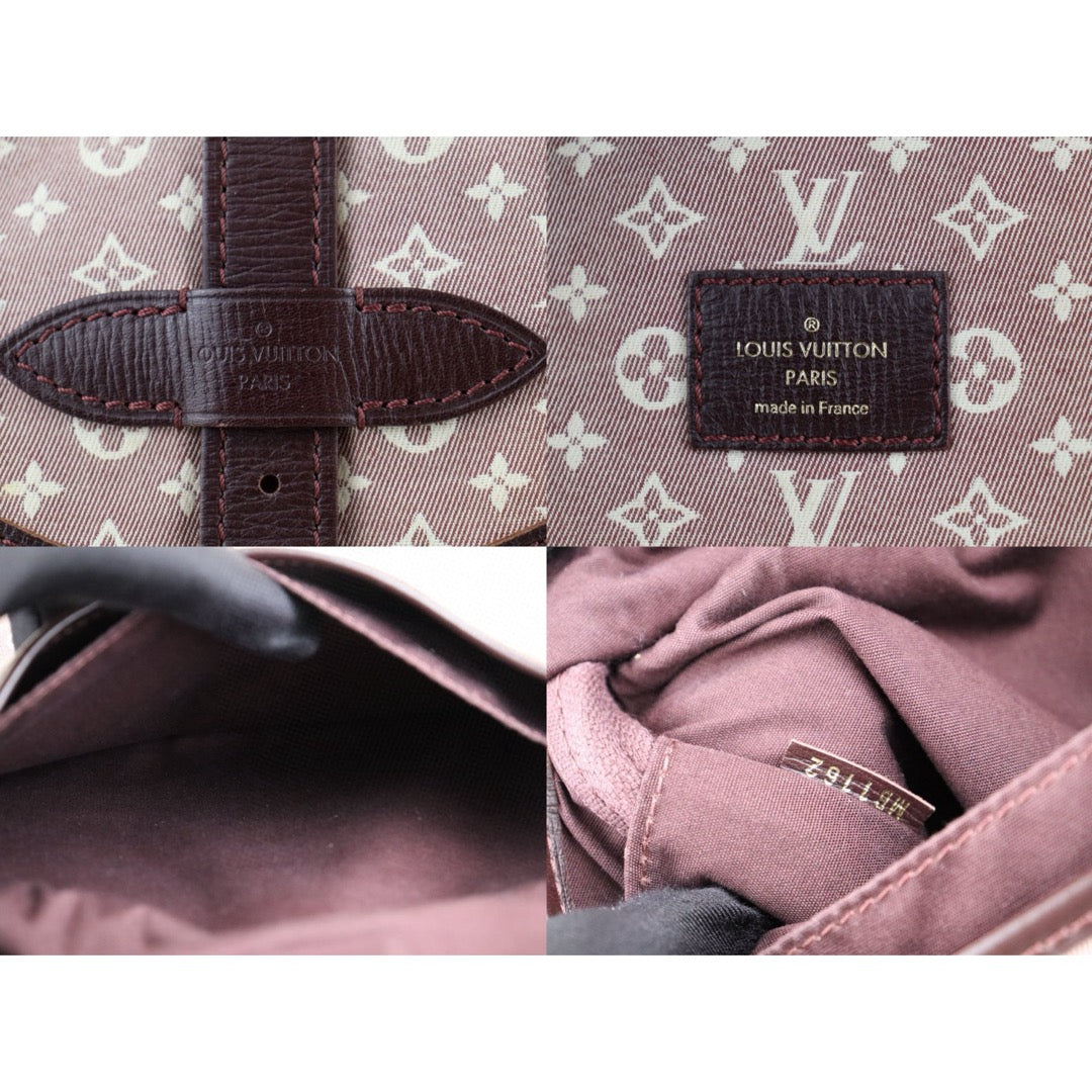 Very Good ( Rank A)｜LV Monogram Mini Run Saumur  Shoulder Bag Canvas Leather ｜H25031801