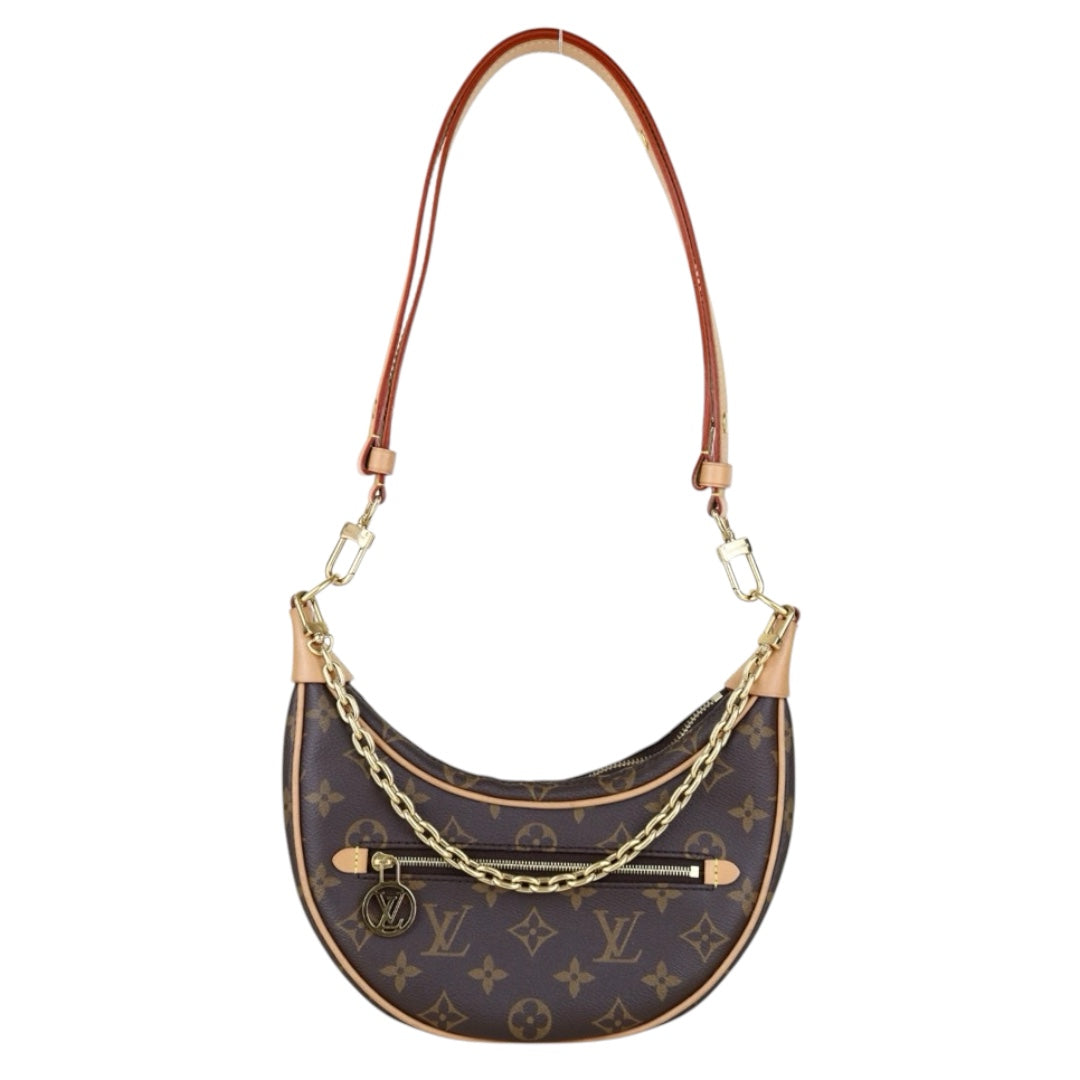 Very Good ( Rank A) ｜LV Monogram loopping Pochette Croissant Shoulder Bag IC Chips Model ｜S25030707