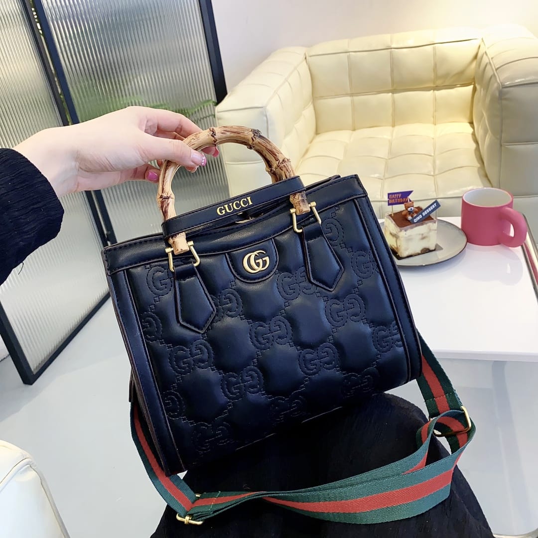 Gucci  Diana Handbag  Bamboo Handle Tote