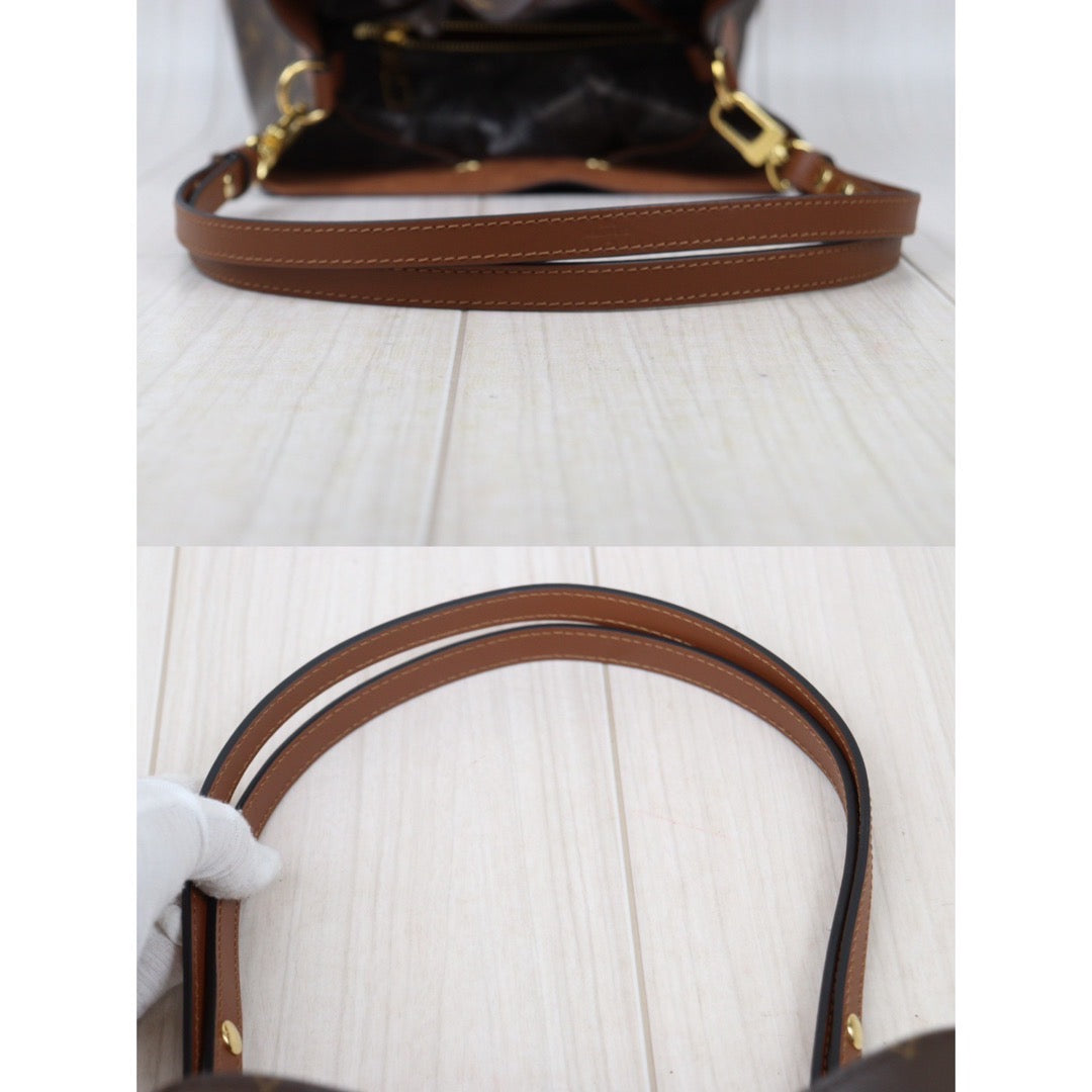 Rank A｜ LV Monogram Neonoe Canvas  Brown Shoulder Bag IC Chip Model｜S24061716