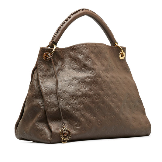 LOUIS VUITTON Monogram Empreinte Artsy MM Hobo Bag