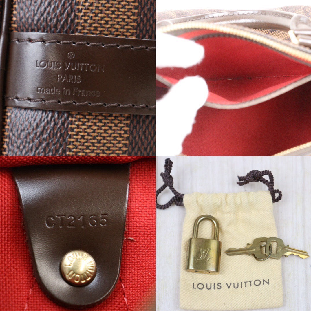Rank AB｜ LV Damier Speedy 25 Hand Bag With Shoulder Strap｜S24061706