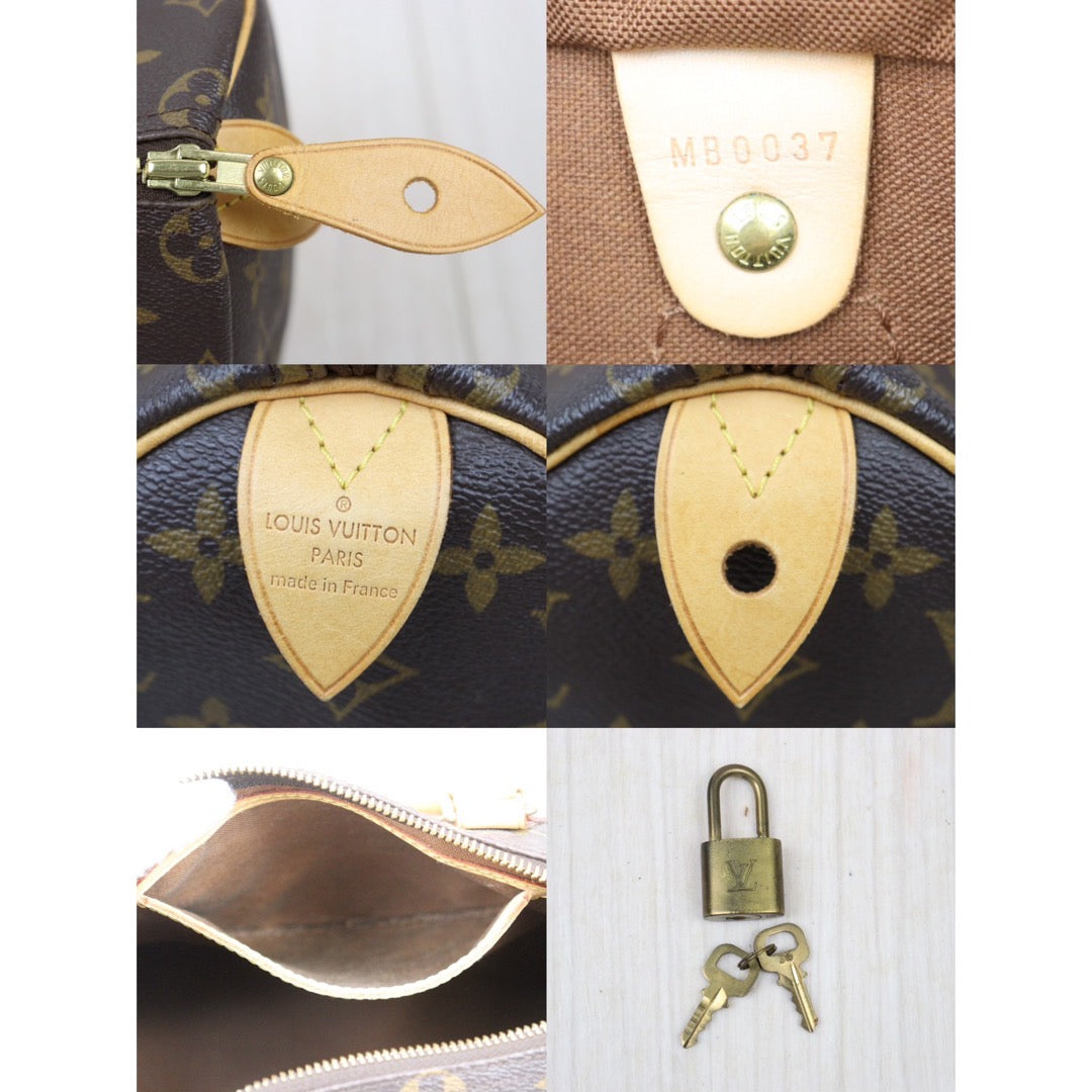 Rank AB｜ LV Monogram Speedy 25 Hand Bag ｜V24060627