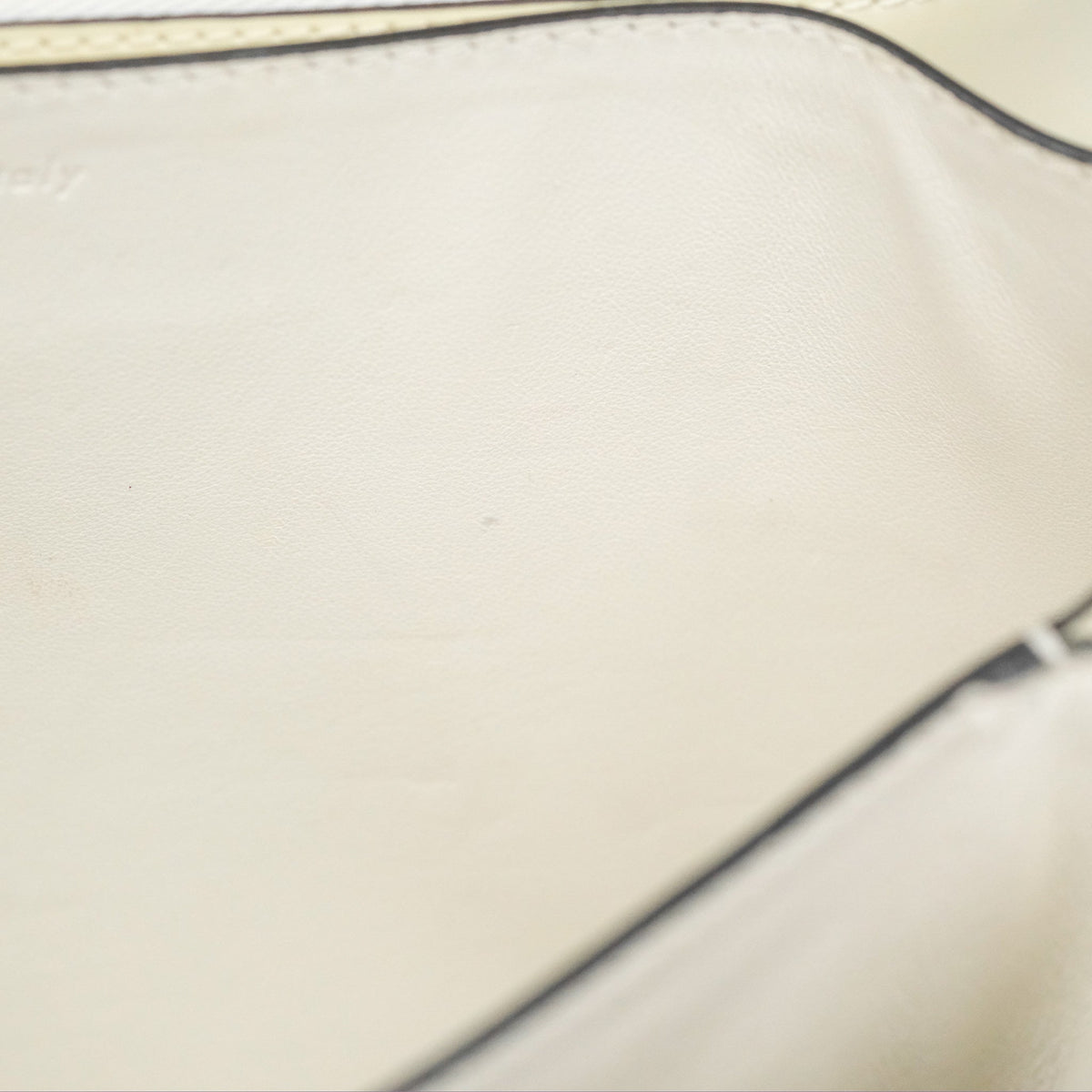 Celine Medium Classic Box Flap White Patent Gold Hardware