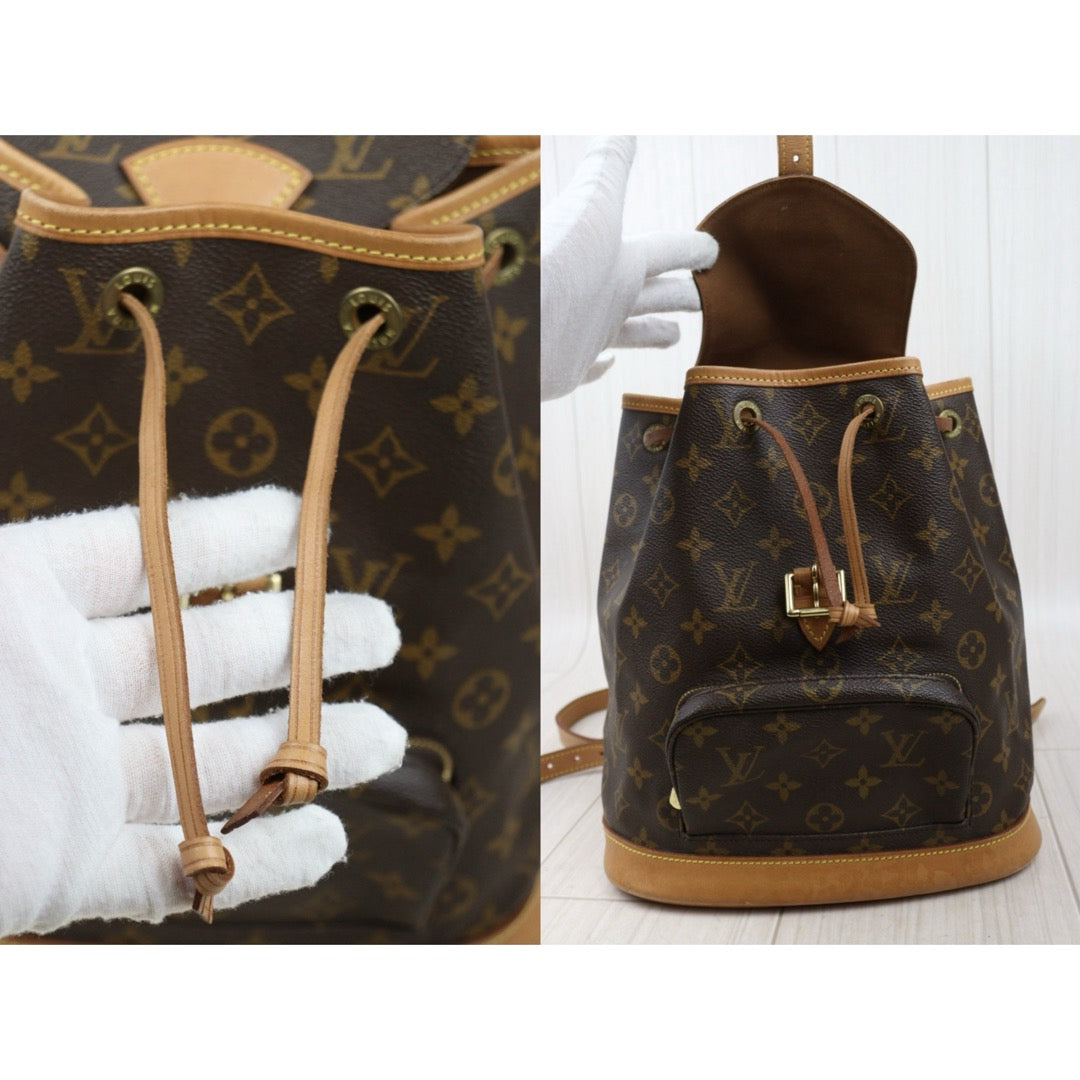 Good ( Rank AB)｜ LV Monogram Montsouris MM Backpack｜24122715