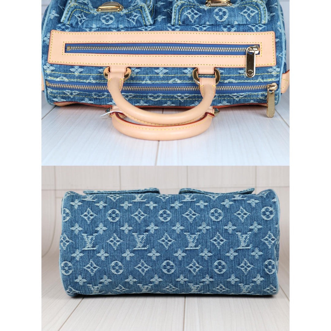 Rank SA ｜  LV Monogram Denim  Handbag   ｜W24061201