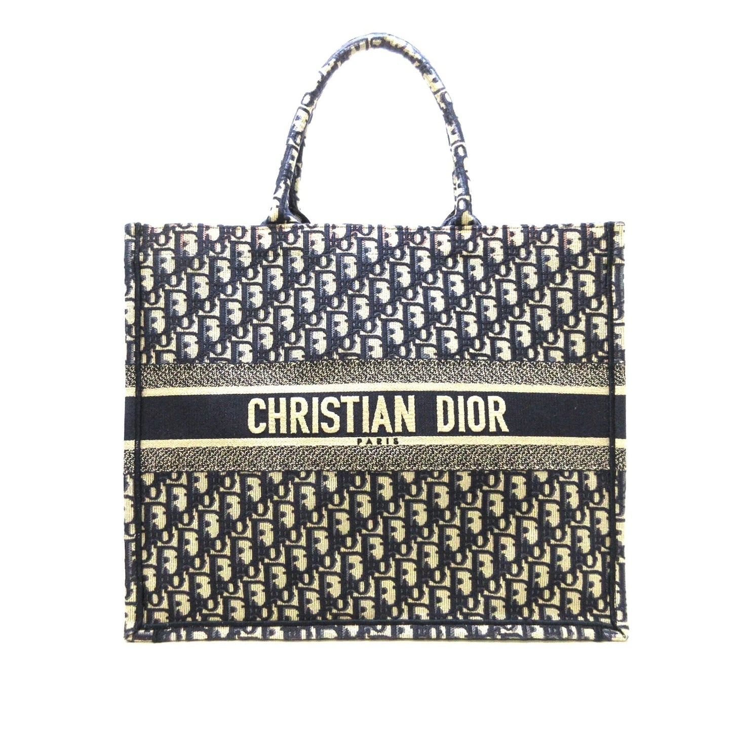 DIOR Large Oblique Book Tote Tote Bag