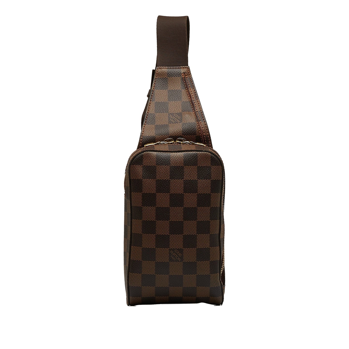 LOUIS VUITTON Damier Ebene Geronimos Crossbody Bag