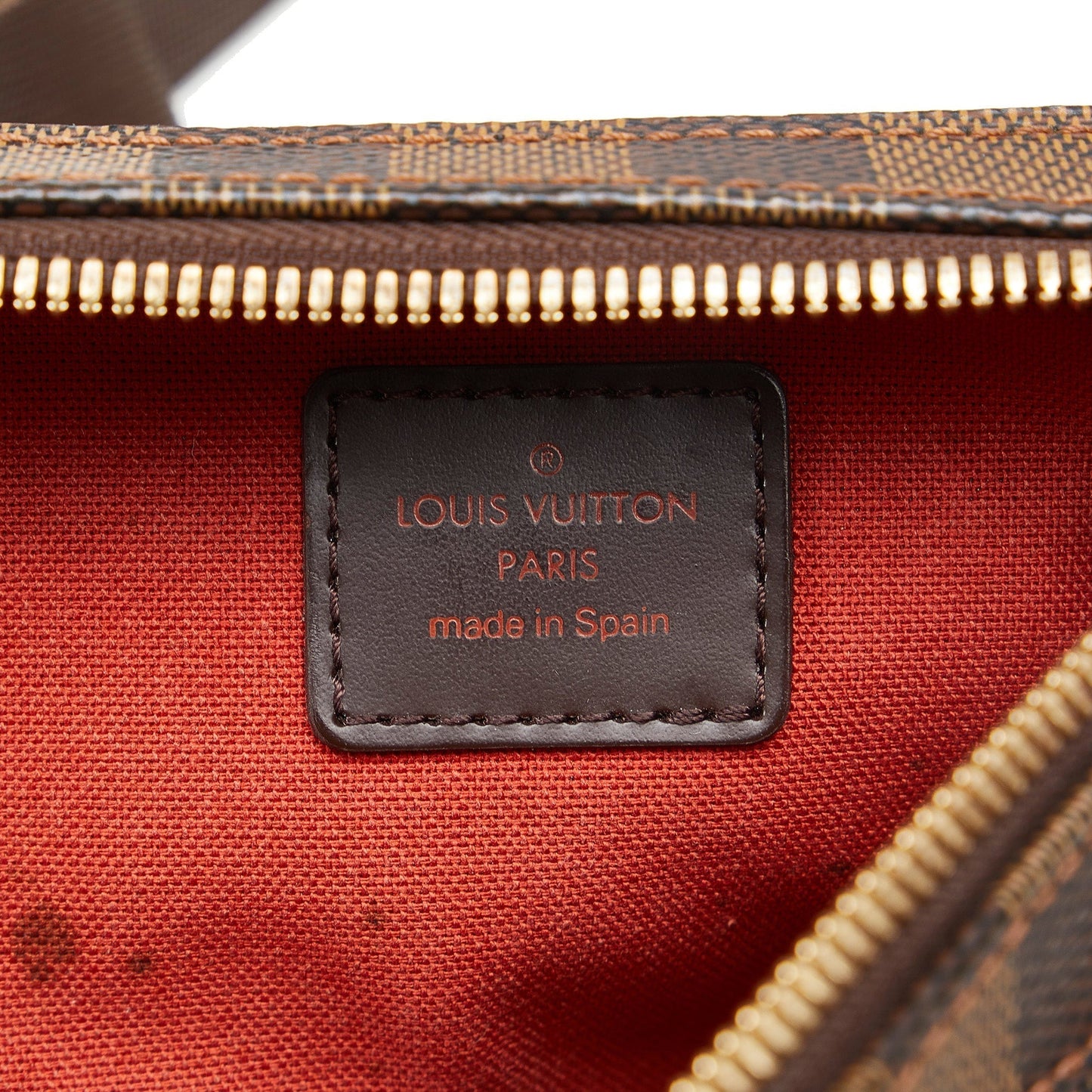 LOUIS VUITTON Damier Ebene Geronimos Crossbody Bag