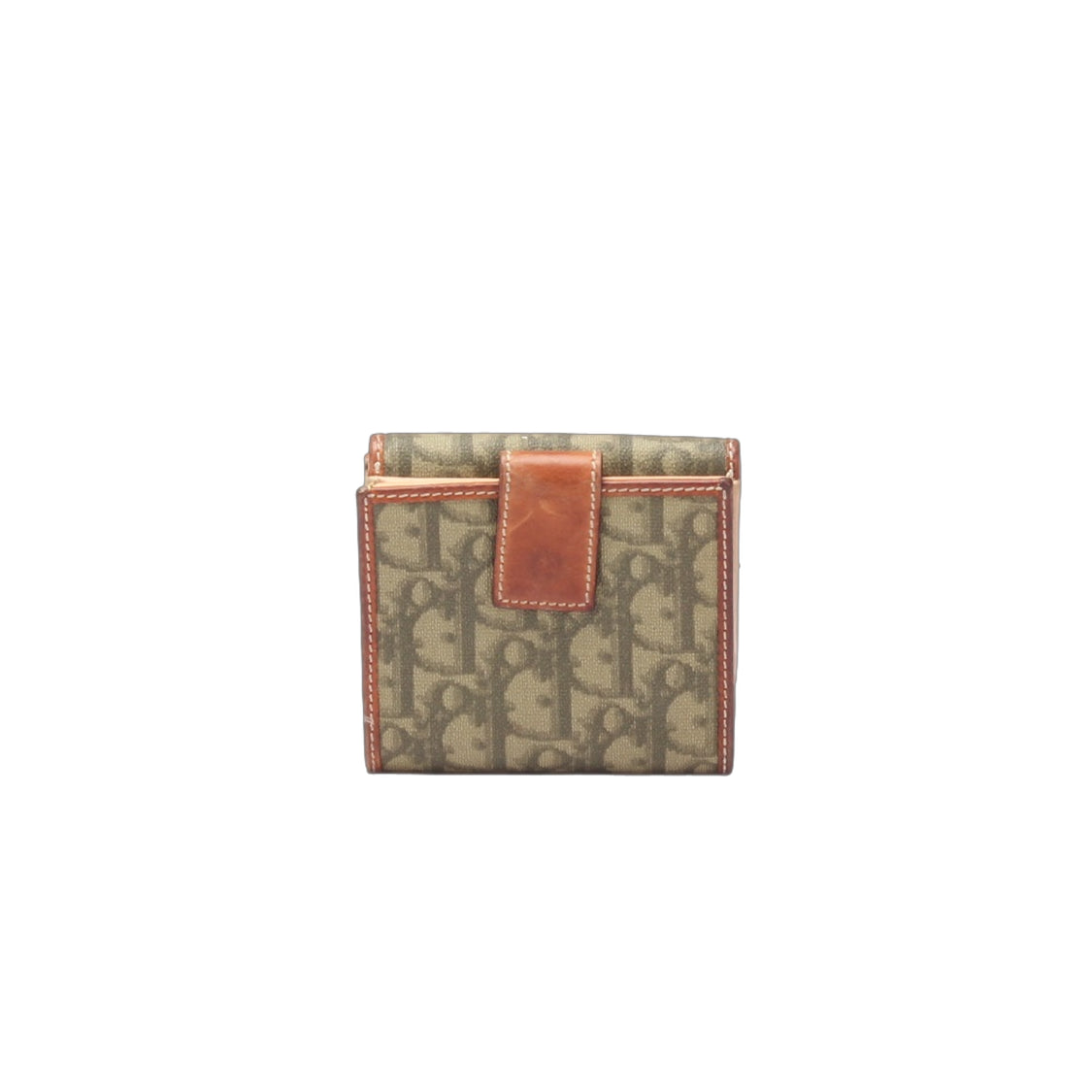 Oblique Canvas Compact Wallet