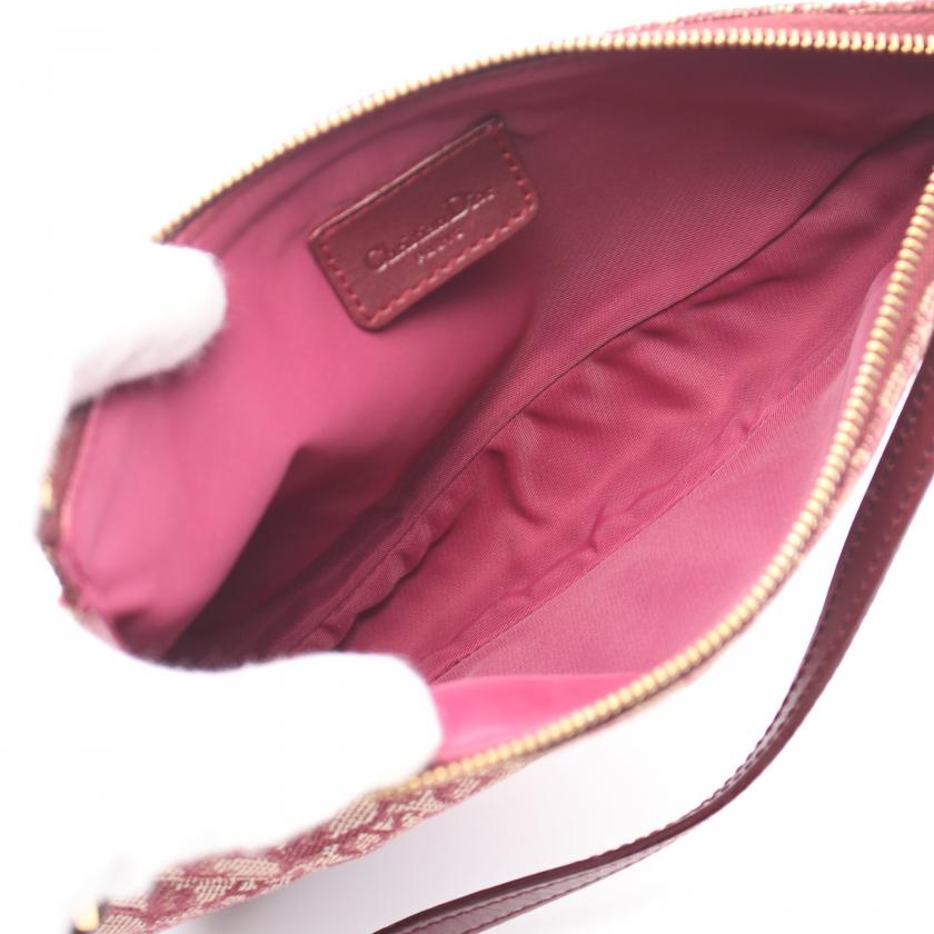 Dior Saddle Bag Trotter HandBag Canvas