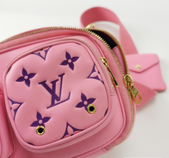 Preloved Louis Vuitton (LV) Utility(21F) Bag PINK 2208137864460
