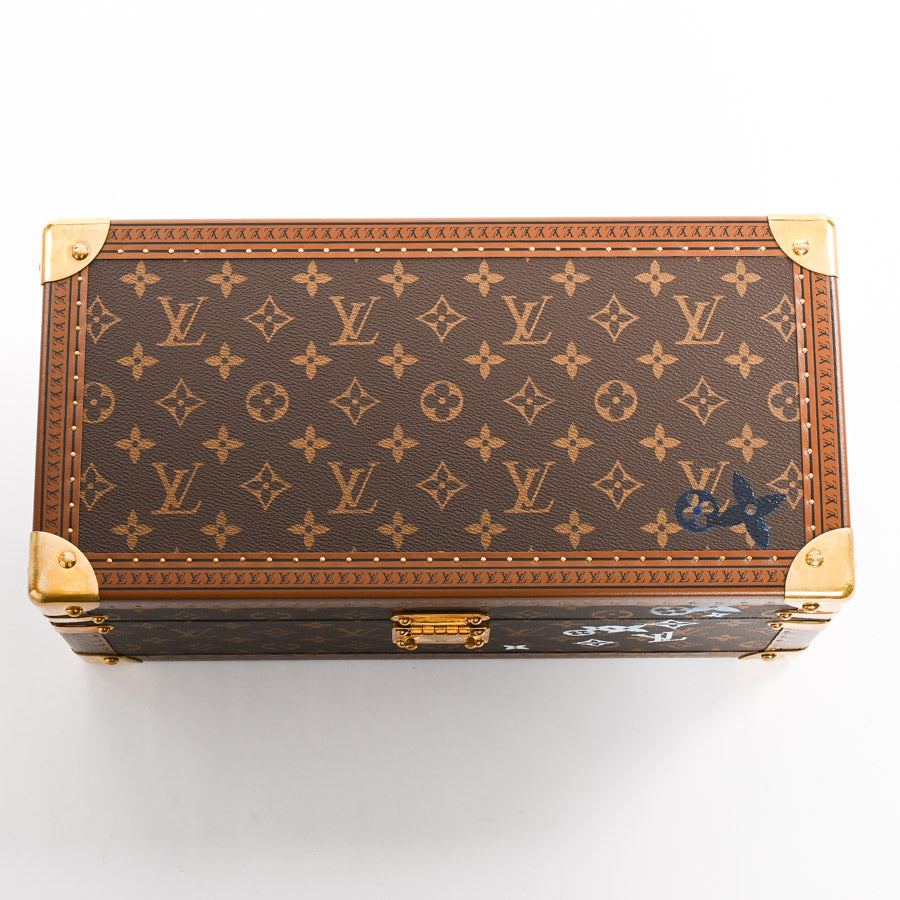 Louis Vuitton Cre Affresour Watch Box M20209 Brown