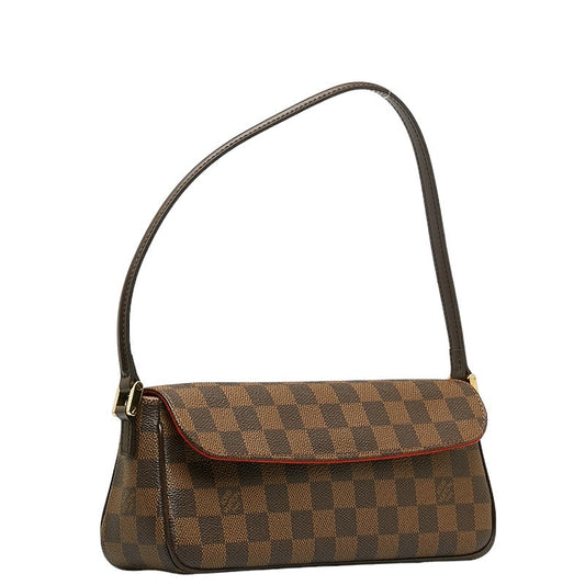 Louis Vuitton Louis Vuitton Damière N51299 Leather Shoulder Bag  Brown Lady's Ship