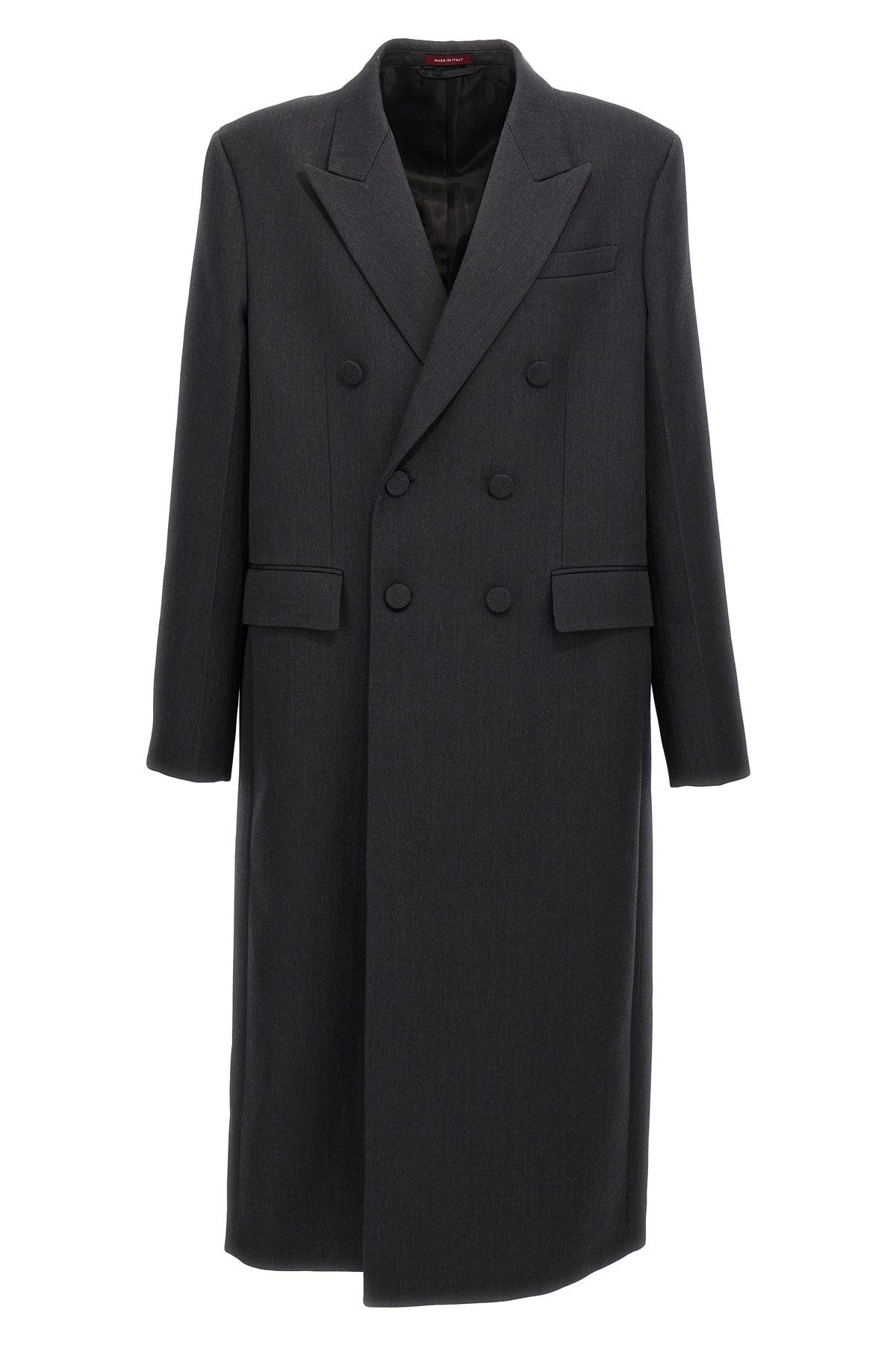 Gucci Men Double-Breasted Coat