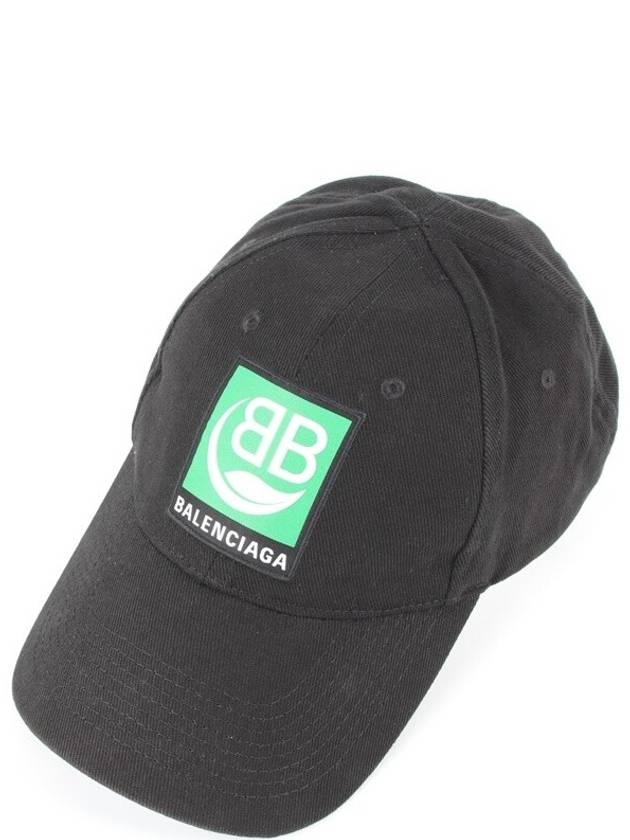 Luxury Balenciaga  BB green logo ball cap L