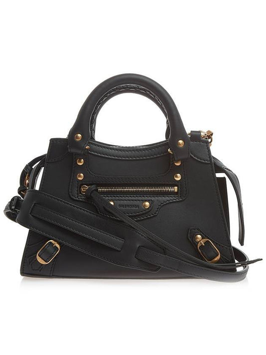 Luxury Balenciaga  Neo Classic City Mini Tote Bag Black